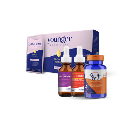 1 Younger Derm + 1 Sbelt + 2 Nano Skin