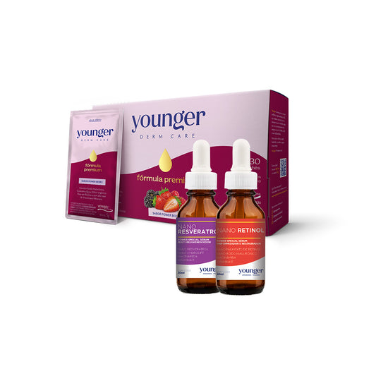 1 Younger Derm + 2 Nano Skin